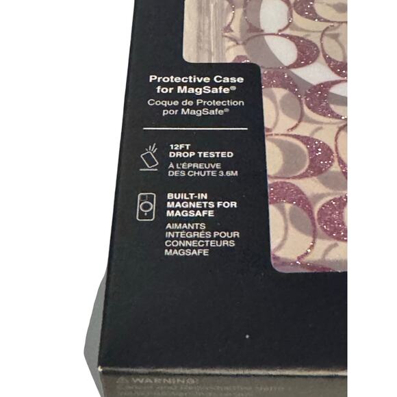 Coach Protective Case for iPhone 15 Pro Max with MagSafe Drop Protection - Picture 2 of 7